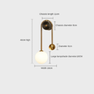 Amalia - Modern Nordic Gold Wall Sconces - Image 10