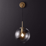 Olivia - Modern Glass Wall Sconces