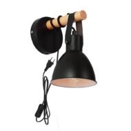 Algunda - Industrial Plug in Wall Sconce - Image 2