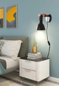 Algunda - Industrial Plug in Wall Sconce - Image 4