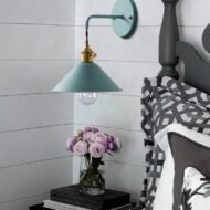 Leea - Vintage Plated Wall Lamp - Image 2