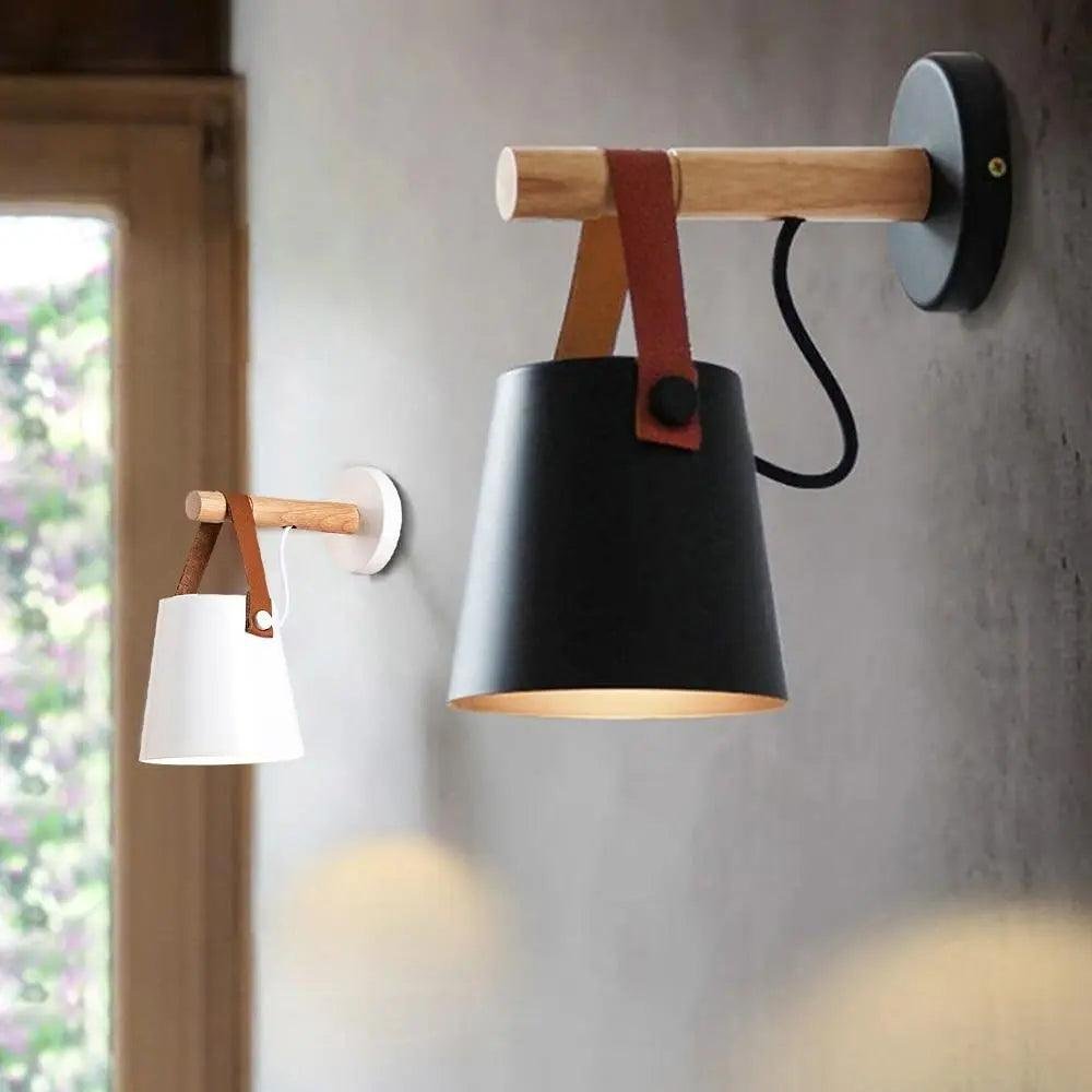 Marit-Nordic-Wooden-Wall-Lamp-BO-HA-1668077805.jpg Marit - Nordic Wooden Wall Lights for Bedroom - Image 1
